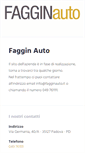 Mobile Screenshot of fagginauto.it